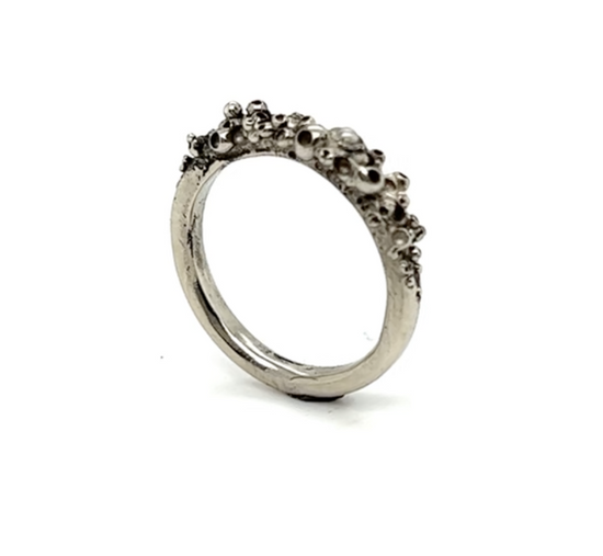 Encrusted Stacker - Amici Gold