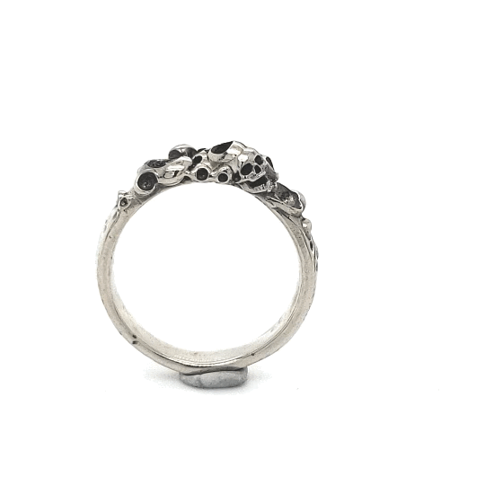 Encrusted Skull mid - Amici Gold